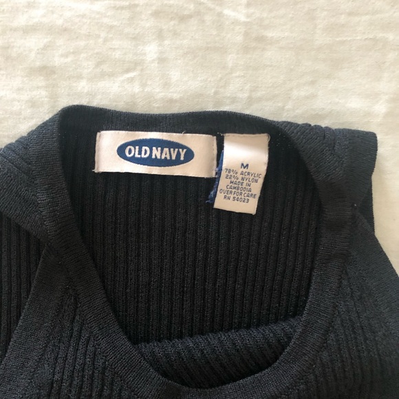 Womens Black Vintage Old Navy Tanktop, Medium - Picture 3 of 4